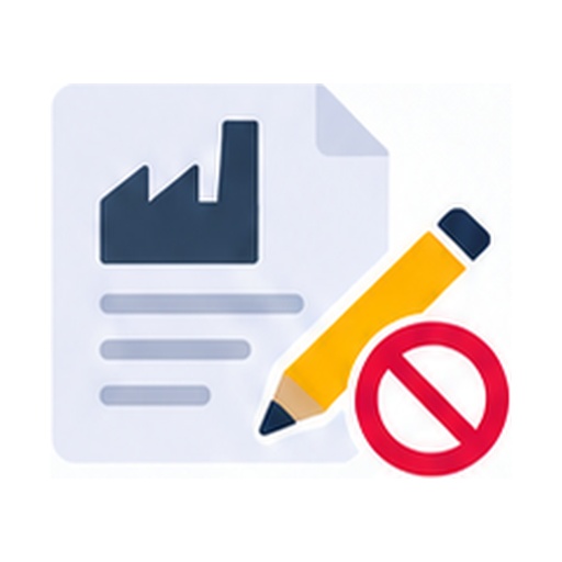 RESTRICCION DE EDICION ORDENES DE FABRICACION