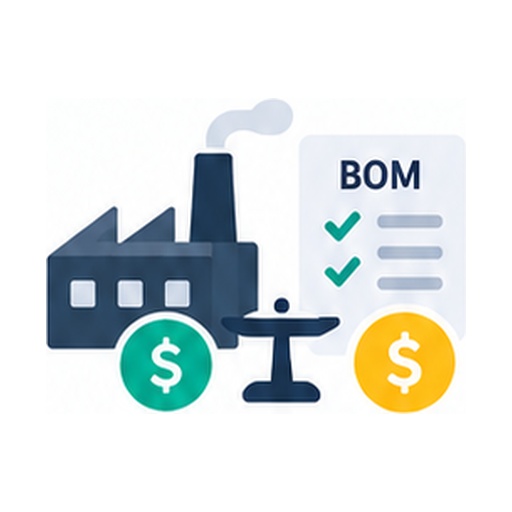 [0131] COSTOS DE MANUFACTURA REAL VS LISTA DE MATERIALES
